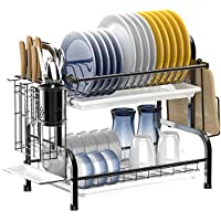 Ace Teah 2 Tier Dish Rack with Utensil Holder only $25.79