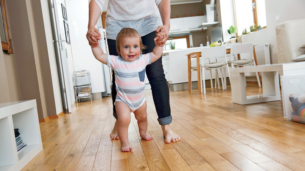 When do babies start walking?