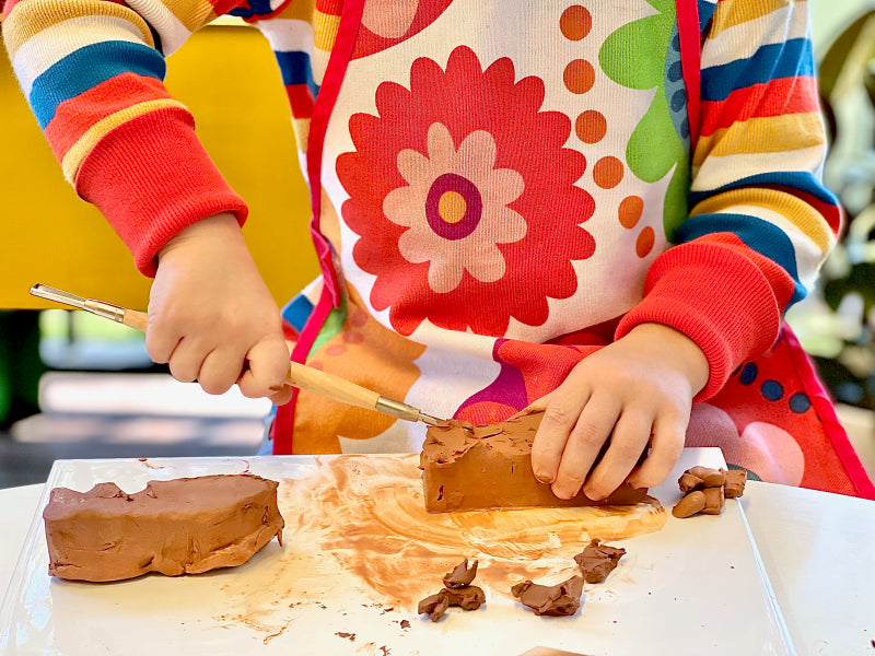 Simple Clay Skills & Techniques to Teach Children