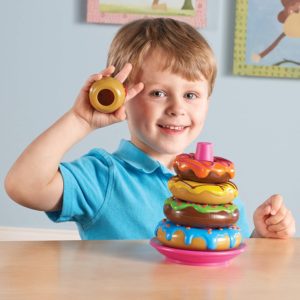 Donut stacking toy
