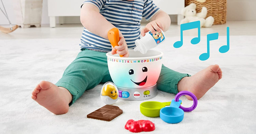 Fisher-Price Mixing Bowl w/ Play Food Only $10.50 on Amazon (Regularly $25)