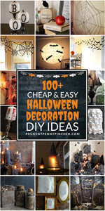 100 Cheap and Easy DIY Halloween Decor Ideas