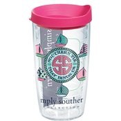 Tervis Tumbler Simply Southern Tie That Binds Us Wrap 16oz with Travel Lid