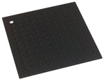 Lamson Big HotSpot Pot Holder/Counter Protector/Large Trivet, 11.5" x 11.5", Black, Silicone