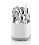 Guzzini Kitchen Grey Fill and Drain Cutlery Drainer