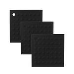 Lamson Original HotSpot Pot Holder/Trivet 3-Pack , Black