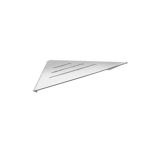 Pomdor Kubic Wall Mounted Corner Chrome Soap Dish Holder Tray Soap Holder