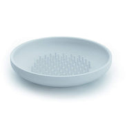 LB Saon Countertop Soap Dish Holder Soap Saver Holder Tray W/ Drain, Silicon