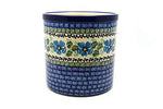 Polish Pottery Utensil Holder - Morning Glory