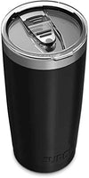 Jura Outdoor Tumbler 20 oz Stainless Steel Vacuum Insulated with Lids and Straw [Travel Mug] Double Wall Water Coffee Cup for Home, Office, Outdoor Works Great for Ice Drinks and Hot Beverage - Black