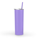 Maars Skinny Steel Stainless Steel Tumbler, 20 oz | Double Wall Vacuum Insulated (Lavender)