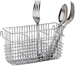 Neat-O Sturdy Chrome-Plated Steel Utensil Drying Rack Basket Holder (Chrome II)