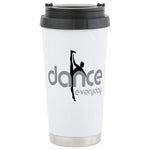 CafePress dance everyday Stainless Steel Travel Mug Stainless Steel Travel Mug, Insulated 16 oz. Coffee Tumbler