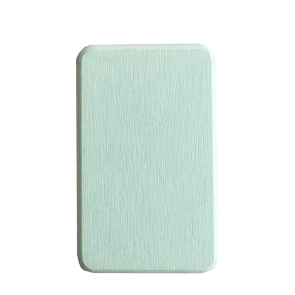 Cuteboom Soap Diatom Mat Stone Coasters Absorbent Bar Soap Dish Saver for Bathroom Sink Accessories (Green)