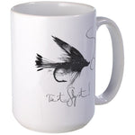 CafePress Tie It, Fly It! Large Mug Coffee Mug, Large 15 oz. White Coffee Cup