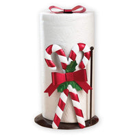 Christmas Kitchen Candy Cane Paper Towel Holder