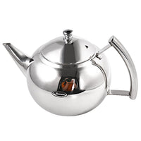Tea Pot [Small, 33 Ounces(1.0 Liter)], Newness Polished Stainless Steel Teapot with Lid, Tea Kettle for Home, Teapot with Tea Filter
