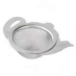 HealthAndYoga(TM) Stainless Steel Tea Strainer with a Utility Cup | Elegant Kettle design