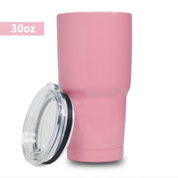 5 Star Stuff KING-4 20 oz Tumbler, 100% Stainless Steel Double Wall Vacuum Insulated Cup with Lid – Pink, 20oz