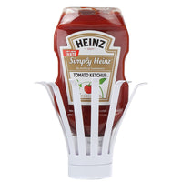 Home-X - Upside Down Condiment Bottle Holder, Perfect Kitchenware Accessory for the Table, Bar or Restaurant, Easy-To-Use Design Prevents Waste so You Get the Most of Your Favorite Condiment