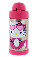 Thermos FUNtainer Vacuum Insulated Stainless Steel Kids Drinkware Bottle with Straw, 10oz - Tasteless and Odorless, BPA Free, Portable & Great for Children, Travel & Lunchboxes – Hello Kitty Cupcake