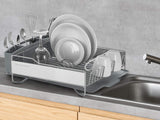KitchenAid KNS896BXGRA Full Size Dish Rack, Light Grey