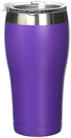 Tahoe Trail Stainless Steel Tumbler Vacuum Insulated Double Wall Travel Cup With Lid (purple, 20oz)