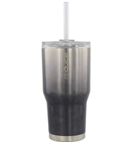 REDUCE COLD-1 Tumbler - 30oz Stainless Steel Tumbler With Straw & Lid - Reduce Insulated Tumbler Keeps Drinks Hot & Cold, Ideal for Water & Tea - A Perfect Coffee Travel Mug For the Office, Car & Home