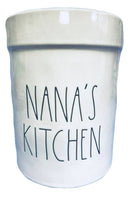 Rae Dunn By Magenta Ceramic Utensil Crock Utensil Holder-NANA'S KITCHEN