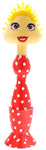 Every Day Gourmet Lady Dish Brush, Polka Dot, Medium