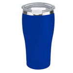 Tahoe Trails 20 oz Stainless Steel Tumbler Vacuum Insulated Double Wall Travel Cup With Lid, Royal Blue