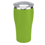 Tahoe Trails 20 oz Stainless Steel Tumbler Vacuum Insulated Double Wall Travel Cup With Lid, Green