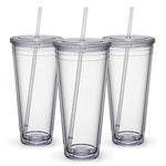 Maars Insulated Travel Tumblers 32 oz. | Double Wall Acrylic | 6 Pack