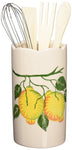 Lorren Home Trends Lemon Design Utensil Holder, Yellow