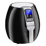 SUPER DEAL Pro 3.7Quart Electric Air Fryer w/ 8 Cooking Presets, Temperature Control, Auto Shut off & Timer, LCD Digital Display Screen (Black)