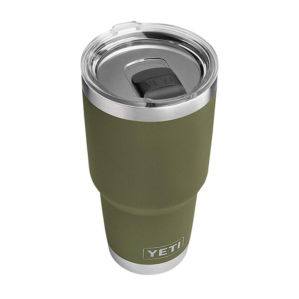 YETI Rambler 30 oz Stainless Steel Vacuum Insulated Tumbler w/MagSlider Lid, Olive Green