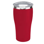 Tahoe Trails 30 oz Stainless Steel Tumbler Vacuum Insulated Double Wall Travel Cup With Lid, Red