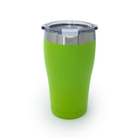 Tahoe Trail Stainless Steel Tumbler Vacuum Insulated Double Wall Travel Cup With Lid (green, 16oz)