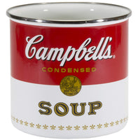 Enamelware - Campbell's Soup Pattern - Utensil Holder