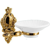 GM Luxury Imperiale Wall Mounted Soap Dish Holder Tray Soap Holder, Brass
